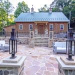 stone patio