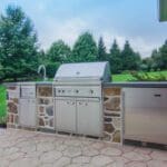 outdoor kitchen