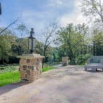stone patio