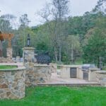 stone patio