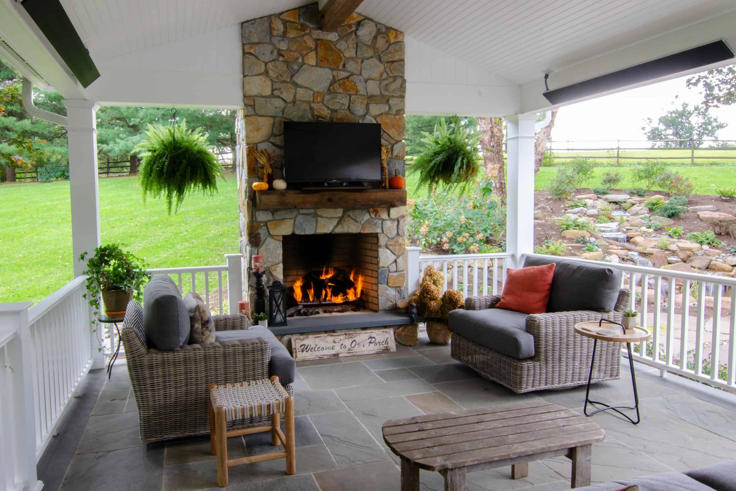 Show Me Some Pictures Of Outdoor Stone Fireplaces Outdoor Stone Fireplace
