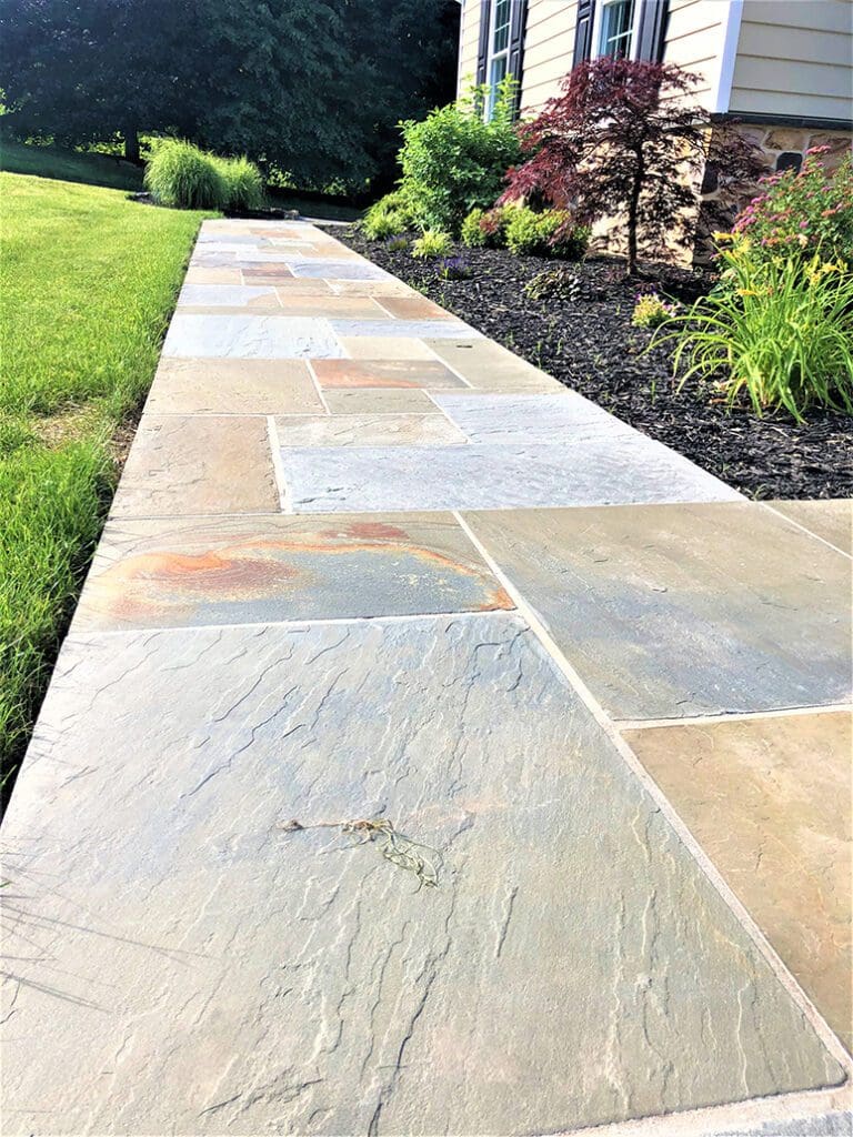 stone walkway