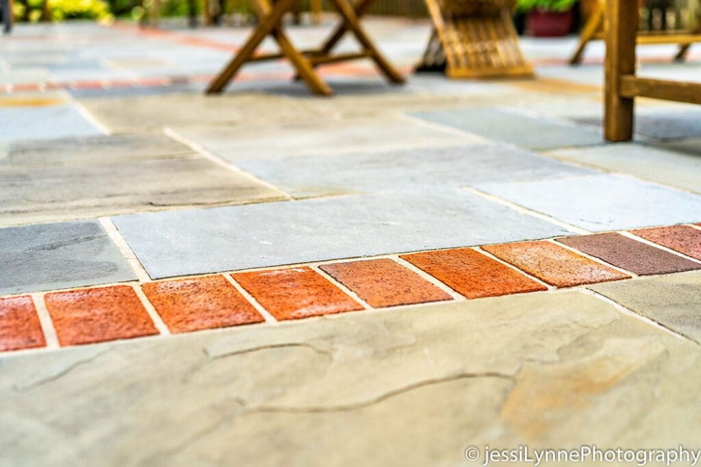 Stone patio